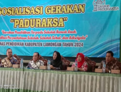 Dinas Pendidikan Kabupaten Lamongan Selenggarakan Sosialisasi Gerakan PADURAKSA