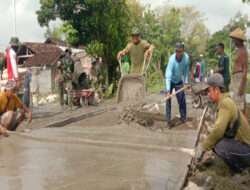 Prajurit TNI AU Siap Membantu Kodim Sragen Sukseskan TMMD