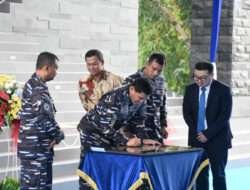 Danlantamal V Saksikan Peresmian Damage Control Training Simulator