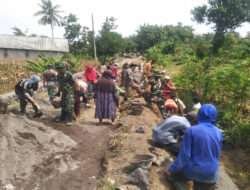 TMMD Disambut Warga Dengan Antusias