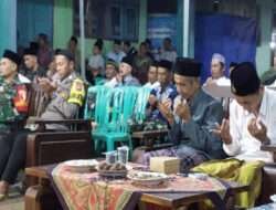 Babinsa Koramil 0801/02 Kebonagung Hadiri Haflah Akhiruddirosah Di Ponpes Nurudh Dholam