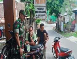Tegur Sapa, Senyum Dan Salam, Cara Jitu Babinsa Pucangsawit Pererat Tali Silaturahmi Dengan Warga Binaan