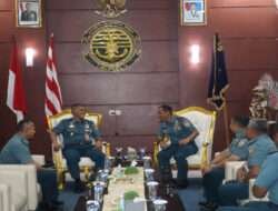 Danlantamal V Terima Kunjungan KA RSPAL dr. Ramelan