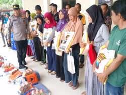 Polres Tulungagung Berikan Bantuan Untuk Warga Desa Tanggung yang Terdampak Bencana Alam