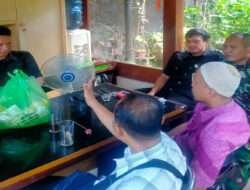 Bati Wanwil Sambangi Pos  Security dan Cek Keamanan Wilayah