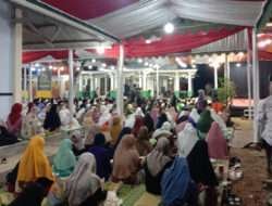 Pastikan Berjalan Lancar, Babinsa Koramil 0801/07 Ngadirojo Pengamanan Acara Haul Mbah Yahudo