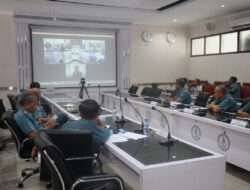 Lantamal V Ikuti Sosialisasi Sisinfo RB Dan Rapat Aplikasi E-Office Secara Vicon