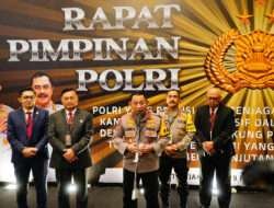 Kapolri Tekankan Persatuan-Kesatuan Modal Utama Wujudkan Indonesia Emas 2045 di Rapim Polri