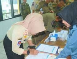 BNNK Gresik Gelar Test Urine Pasca Salah Satu ASN Pol PP Ditangkap Polda Jatim