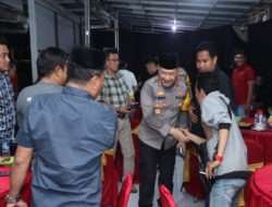 Wujudkan Kamtibmas Pasca Pemilu 2024, Kapolres Pasuruan Gelar Cangkrukan Bersama Awak Media