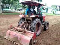 Dukung Program Ketahanan Pangan, Kodim 0801/Pacitan Siapkan Lahan Untuk Di Tanami Jagung