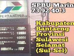 Biosolar 6.800 Naik Menjadi 8000 Per Liter Di SPBU 73 92 40 3 Marina Kabupaten Bantaeng Milik Hj.Rahmat