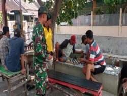 Tak Ada Kata Hari Libur, Babinsa Serengan Blusukan Ke Warga Binaan