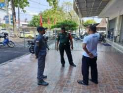 Babinsa Tipes Tekankan Keamanan Kepada Satpam Mandiri In Health