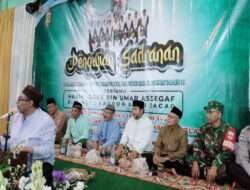 Tingkatkan Keimanan Babinsa Hadiri Pengajian Sadranan