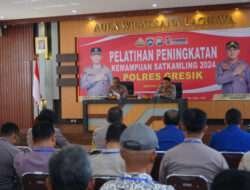 Polres Gresik Gelar Pelatihan Peningkatan Kemampuan Bagi Masyarakat