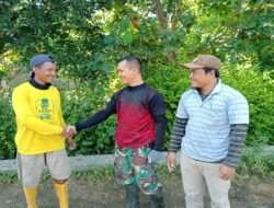 Satgas TMMD Reguler Ke 119 Kodim 0725/Sragen Terapkan 3S (Senyum, Sapa Salam) Dalam Tugas