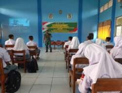 TMMD Juga Beri Penyuluhan Wasbang dan Penerimaan Prajurit TNI Serta Penyalah gunaan Narkoba