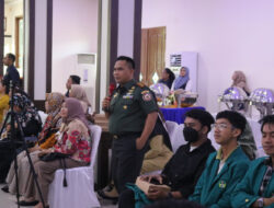 Dandim 1307/Poso, Letkol Inf Hasroel Tamin, Berikan Materi Bela Negara Dalam Kegiatan Tax Gathering Tahun 2024