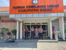 Pengamanan Gudang Logistik KPU Gresik Dilakukan Ketat Pasca Pemilu 2024