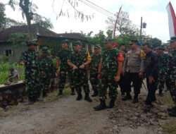 Jendral Bintang Satu Cek Cor Jalan dan Talud Naik Motor listrik