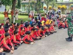 Menyapa Masa Depan Bangsa: Kunjungan Anak-anak TK Dharma Wanita 1 Mlinjon ke Kodim 0806/Trenggalek