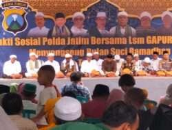 Sambut Ramadhan Polda Jatim Gandeng LSM Gapura dan Ulama Gelar Istighosah di Pamekasan