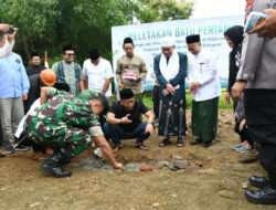 Dandim 0802/Ponorogo Hadiri Acara Peletakan Batu Pertama Pembangunan MTs dan MA