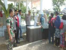 Pantau Operasi Pasar Beras Murah, Danramil 0801/11 Donorojo, Pastikan Lancar Dan Tepat Sasaran