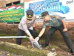 Dandim 0726/Sukoharjo Letkol Slamet Riyadi, Resmikan Sumur Bor Di Masjid Nur Rohmah