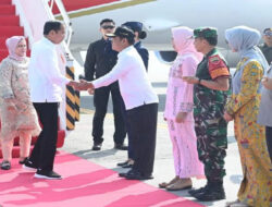 Kunker Ke Sumut, Pj Gubernur Sumut Hassanudin Sambut Kedatangan Presiden Joko Widodo