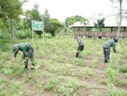 Kodim Boyolali Manfaatkan Lahan Untuk Ketahanan Pangan