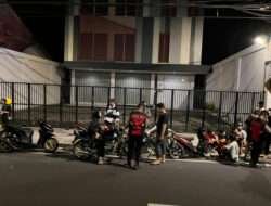 Patroli Sahur On The Road Polres Gresik, Gagalkan Aksi Balap Liar di Jalan Kartini