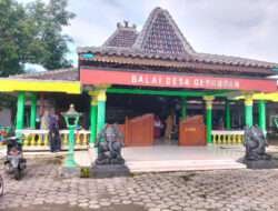 Kantor Desa Dipersiapkan Untuk Transit Upacara Penutupan TMMD Kodim Sragen