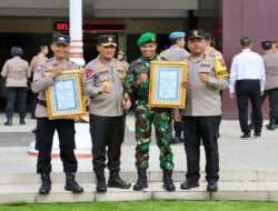 Babinsa Koramil 13/Nogosari Terima Penghargaan Dari Kapolda Jateng