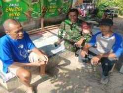 Berbaur Dengan Masyarakat, Babinsa Sumber Manfaatkan Momentum Bulan Puasa Untuk mempererat Silaturahmi