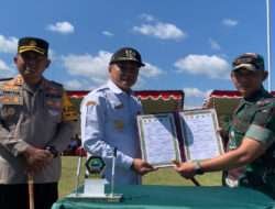 Di Tandai Pemukulan Kentongan, TMMD Sengkuyung Tahap I Kodim 0728/Wonogiri Resmi Di Tutup