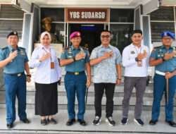 Danlantamal V Terima Kunjungan Kasatpol PP Surabaya