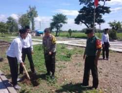 Peduli Lingkungan, Babinsa Lakukan Penanaman Pohon Bersama Perangkat Desa