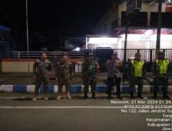 Turut Siagakan Personilnya Dalam Pengamanan Rontek, Pasi Intel Kodim 0801/Pacitan Ingatkan Ini