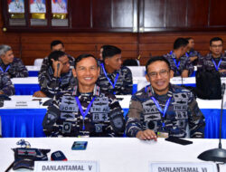 Danlantamal V Hadiri Rakor Dan Rakernis Potmar TNI AL 2024