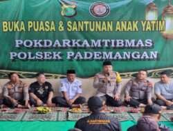Polsek Pademangan: Safari Ramadhan Santuni Anak Yatim dan Buka Puasa Bersama Pokdar Kamtibmas