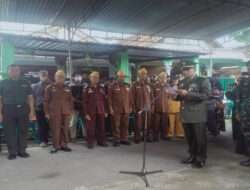 Danramil Kota Boyolali Pimpin Pemakaman Militer Pejuang Veteran