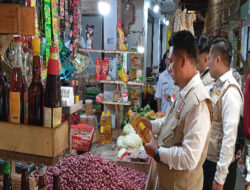 Satgas Pangan Polres Malang Cek Produk Kadaluwarsa di Sejumlah Pasar
