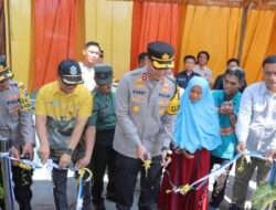 Polri Peduli, Polres Lamongan Salurkan Bantuan Bedah Rumah untuk Warga