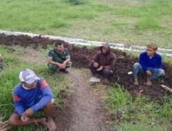 Pererat Tali Silahtuhrahmi, Babinsa Koramil Klego Komsos Dengan Pekerja Bangunan