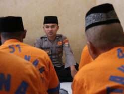 Selama Ramadhan, Polisi Berikan Bimbingan Rohani kepada Tahanan Polres Lumajang