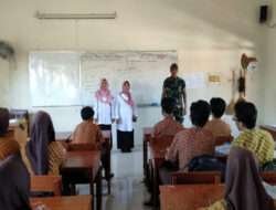 Patik Semangat Belajar, Serma Yudhi Widiyanto Datangi SMP N 22 Surakarta dan Berikan Motivasi