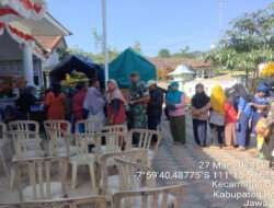 Operasi Beras Murah, Babinsa Koramil 0801/06 Bandar, Pemerintah Sediakan 6 Ton Beras SPHP Untuk Warga