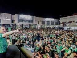 Meriah dan Semarak, Polrestabes Surabaya Fasilitasi Bonek Bonita Nobar Persebaya vs Arema FC